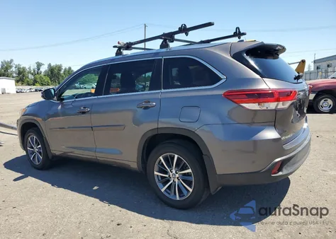 2018 Toyota Highlander Se из США, поврежденный, VIN 5TDJZRFH8JS533935